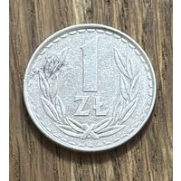 Польша 1 Злотый 1986г.