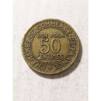 Франция 50 сантим 1923