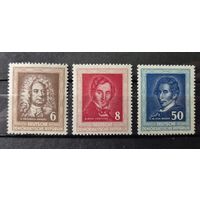 Германия, ГДР 1952 г. Mi.308-310 MNH** полная серия