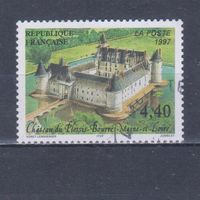 [1795] Франция 1997. Культура.Архитектура.Замок. Одиночный выпуск. Гашеная марка.