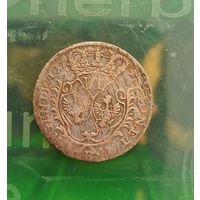 6 грошей шостак 1757 остатки шб