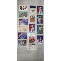 Ретро открытки из СССР, Советские.