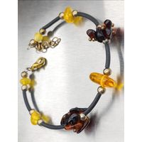 Браслет. Янтарь.