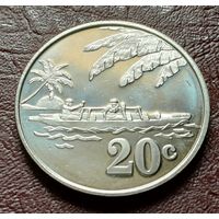 Токелау 20 центов, 2012   С РУБЛЯ