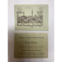 Австрия 10 геллеров нотгельд Пьербах - 2101 (3)