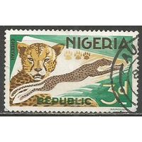 Нигерия. Гепард. 1965г. Mi#179.