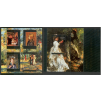 Того 2014  Живопись  ИСКУССТВО КАРТИНЫ    к/б+бл MNH