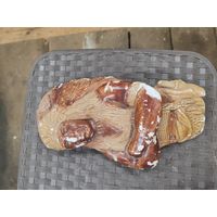 Барельеф Индеец, гипсовое