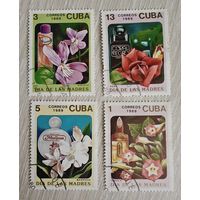 Куба. Флора. Цветы. 1989г. Цена за все.