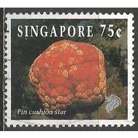 Сингапур. Молюск Морская звезда. 1994г. Mi#717.