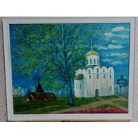 Холст, масло 48х61