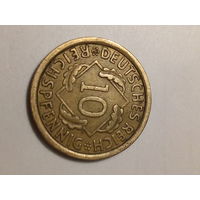 10 пфеннигов Германия 1935 J год