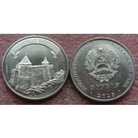 Приднестровье, 3 рубля 2025 г. "Древние крепости на Днестре - Хотинская крепость"