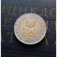 100 эскудо 1989 Португалия #01