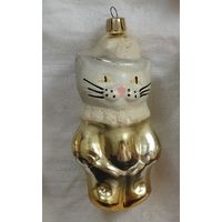 Ёлочная игрушка кот в сапогах