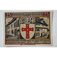 1922 год 25 пфеннигов  Германия