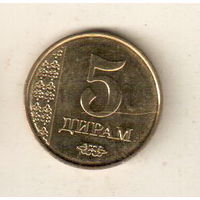 Таджикистан 5 дирам 2011