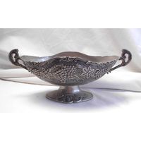 Конфетница Фруктовница Ладья Виноград 31,7 х 14,6 см