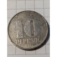 10 пфеннигов ГДР 1973 год