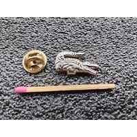 Знак-фрачник. Lacoste. Крокодил. тяжёлый, цанга