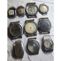 Корпуса СССР. Запасы часовщика. С рубля без МЦ. Все с рубля без МЦ.