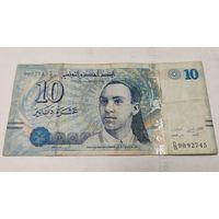 Тунис 10 динар 2013 года - 2