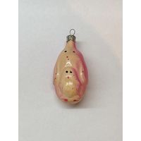 Елочная игрушка пингвин с пингвиненком СССР