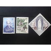Монако, 1958. 100-летие явления Девы Марии а Лудре**