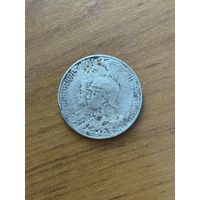 5 марок вильгельм 2 1901г