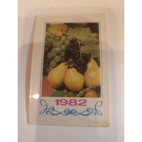 Календарик,ссср,1982