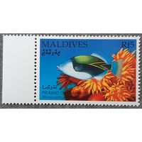2006 - Рыба -спинорог Пикассо Мальдивы