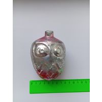Ёлочная игрушка СССР "Сова