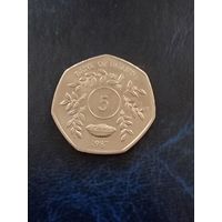 Уганда 5 шиллингов 1987 г.