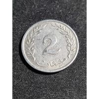 Тунис 2 миллима 1960