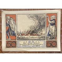 Нодгельд 50 пфеннигов 1921 год. Арнштадт. Веймарская республика