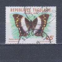 [388] Того 1982. Фауна.Бабочка. Гашеная марка.