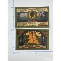 Нодгельд 10 пфеннигов Ширке и Харц. Веймарская республика - 0202 (2)