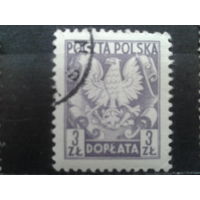 Польша, 1980. Доплатная марка