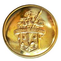 Германия. Пуговица с мундира трубочиста. Желтый реверс. 24 мм