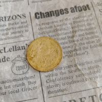 Редкая монета СССР 5 копеек 1935 года без чистки