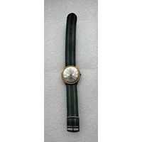 РЕДКИЕ, позолоченные часы Ракета. 50 лет октября. Au 20. РАБОЧИЕ!