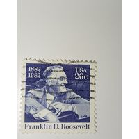 США 1982 к столетию со дня рождения Франклина Д. Рузвельта.