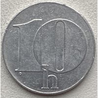 Чехословакия 10 геллеров 1991 г.