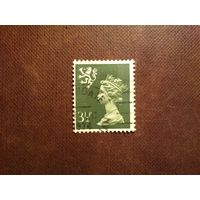 Великобритания 1974 г.Шотландия.Стандарт.Королева Елизавета II./2а/