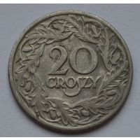 Польша, 20 грошей 1923 г.