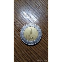 Египет 1 фунт 2019 Новые мосты Асьют.