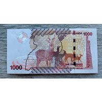 Werty71 Уганда 1000 шиллингов 2024 UNC банкнота