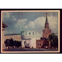 1957 год Москва Троицкая и Кутафья башни