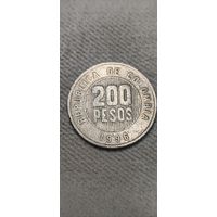 Колумбия 200 песос 1996