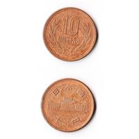 10 йен Япония 1954 года